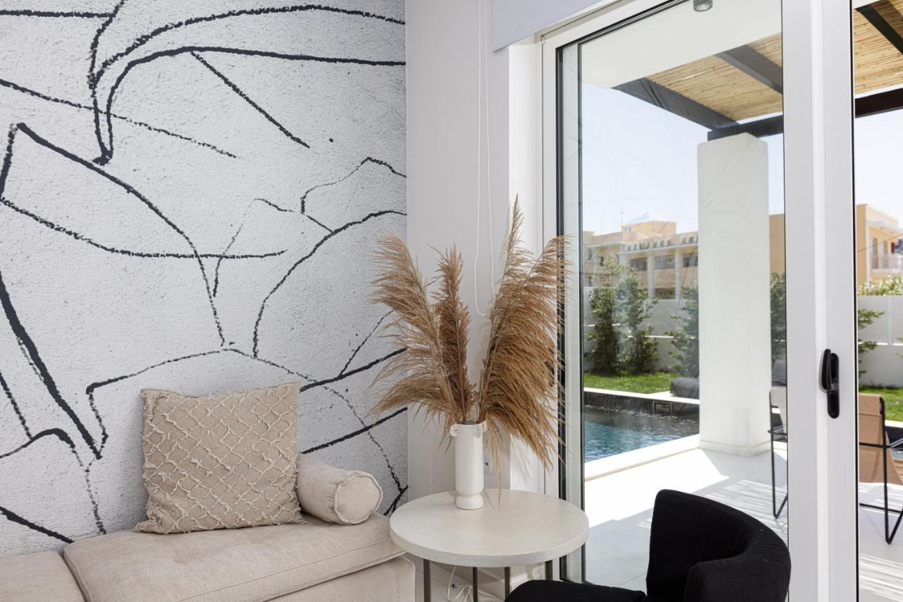 פלאקיאס Modern Villa Casa Filo Verde With Private Pool & Bbq,200M From The Beach מראה חיצוני תמונה