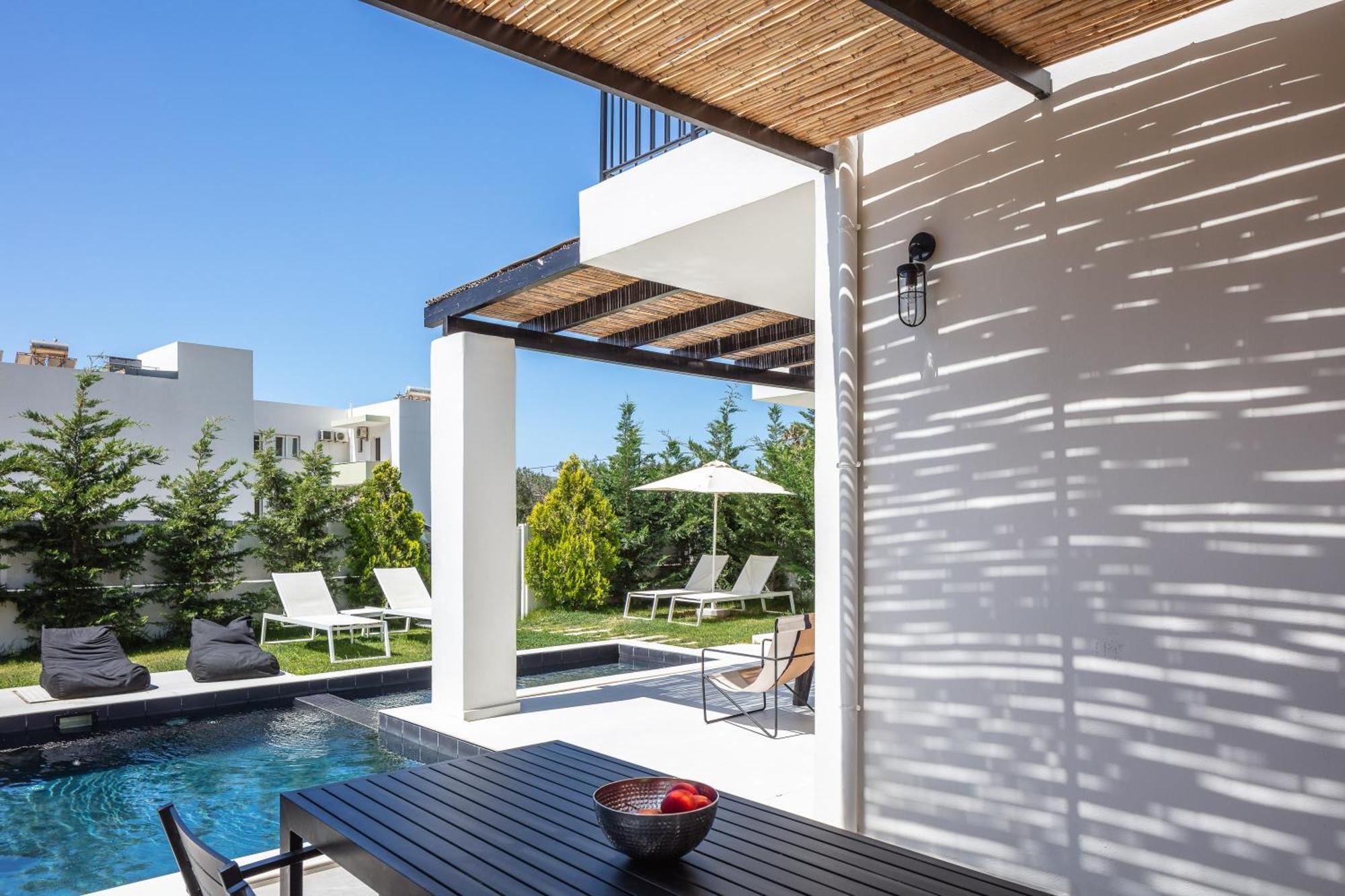 פלאקיאס Modern Villa Casa Filo Verde With Private Pool & Bbq,200M From The Beach מראה חיצוני תמונה