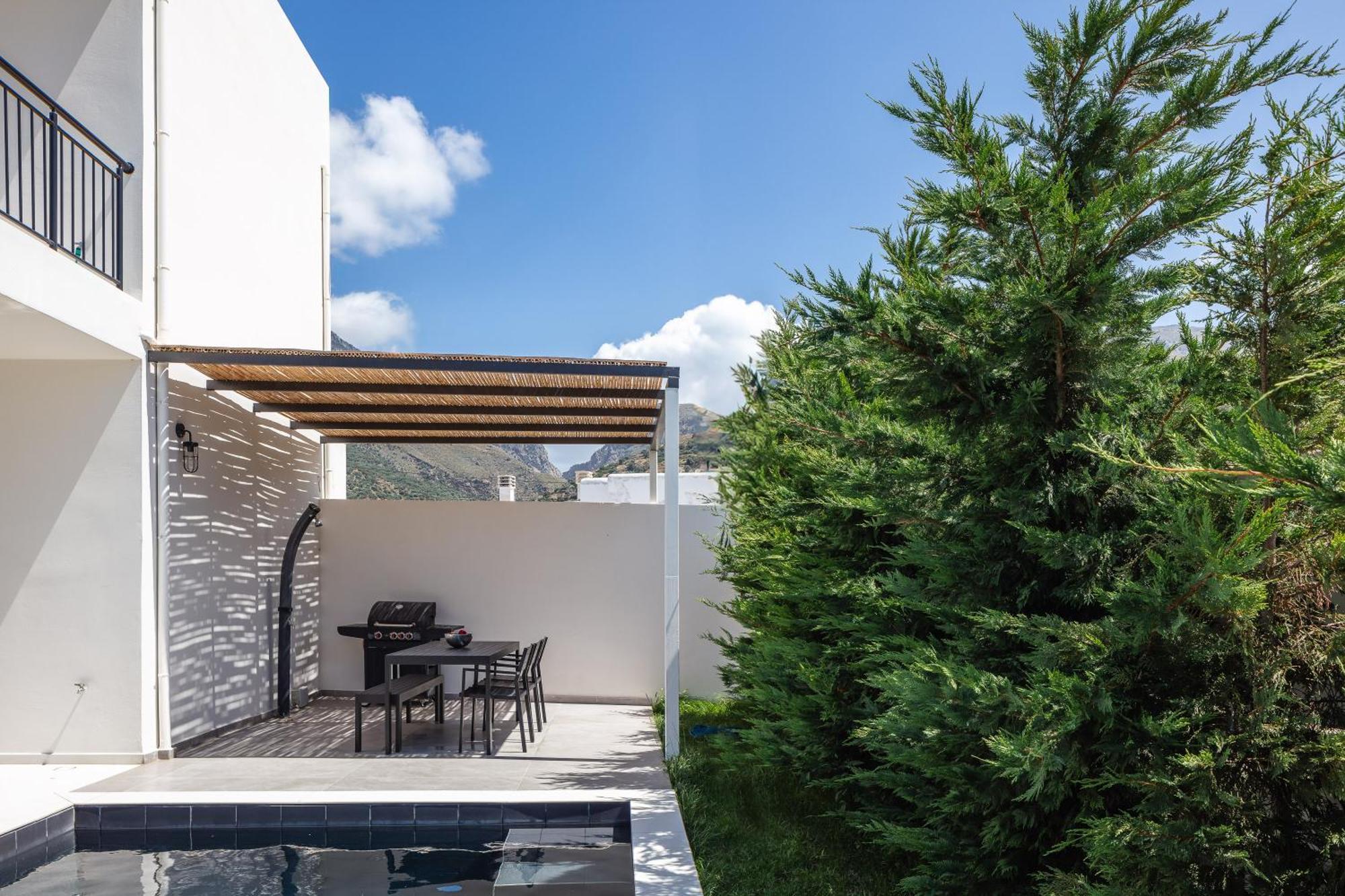 פלאקיאס Modern Villa Casa Filo Verde With Private Pool & Bbq,200M From The Beach מראה חיצוני תמונה
