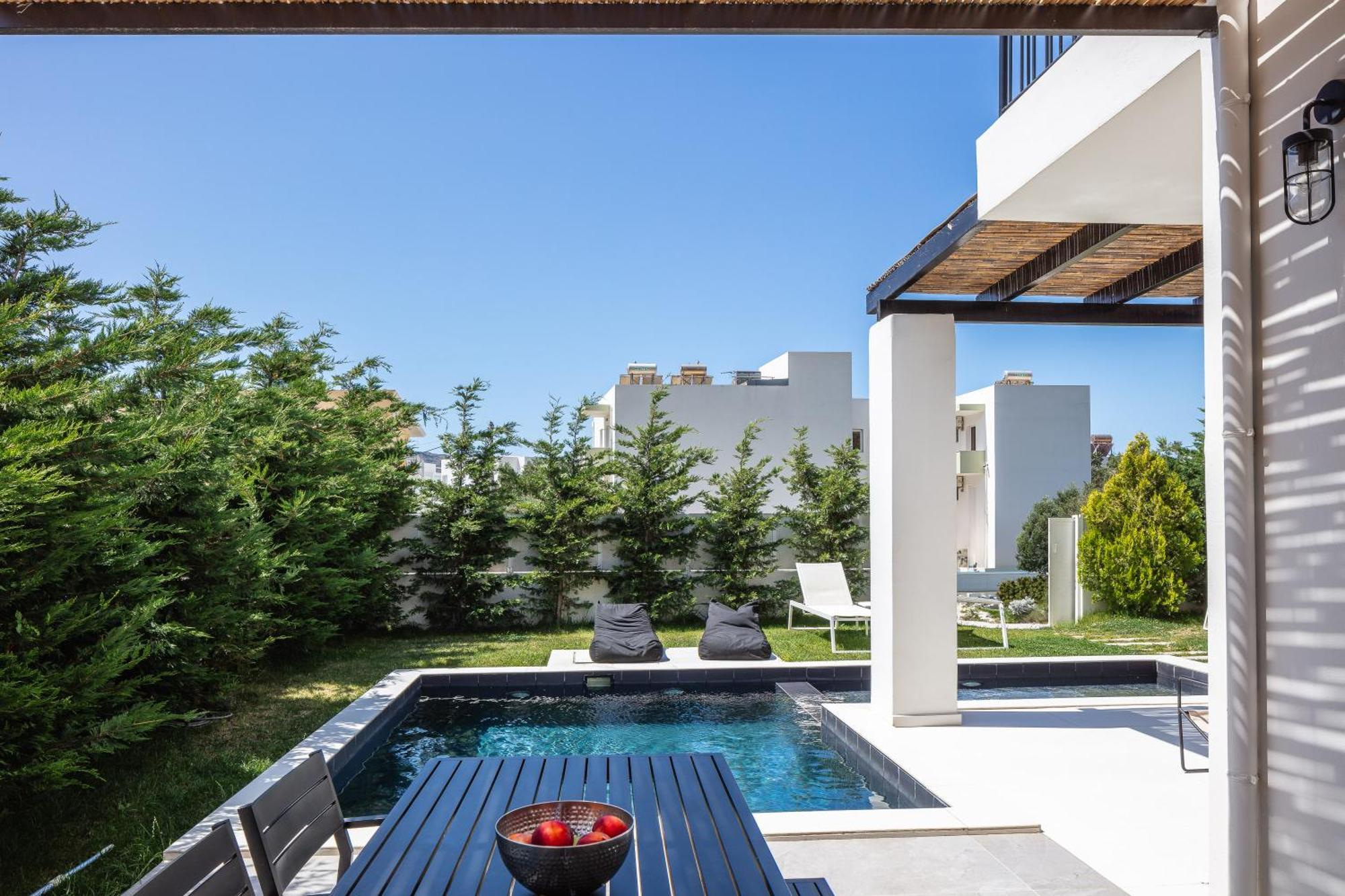 פלאקיאס Modern Villa Casa Filo Verde With Private Pool & Bbq,200M From The Beach מראה חיצוני תמונה